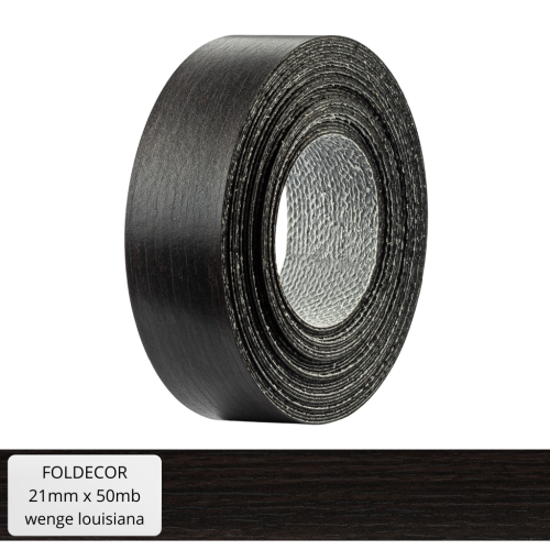 Obrzeże meblowe wenge louisiana melamina z klejem termotopliwym 21 mm (50 mb)
